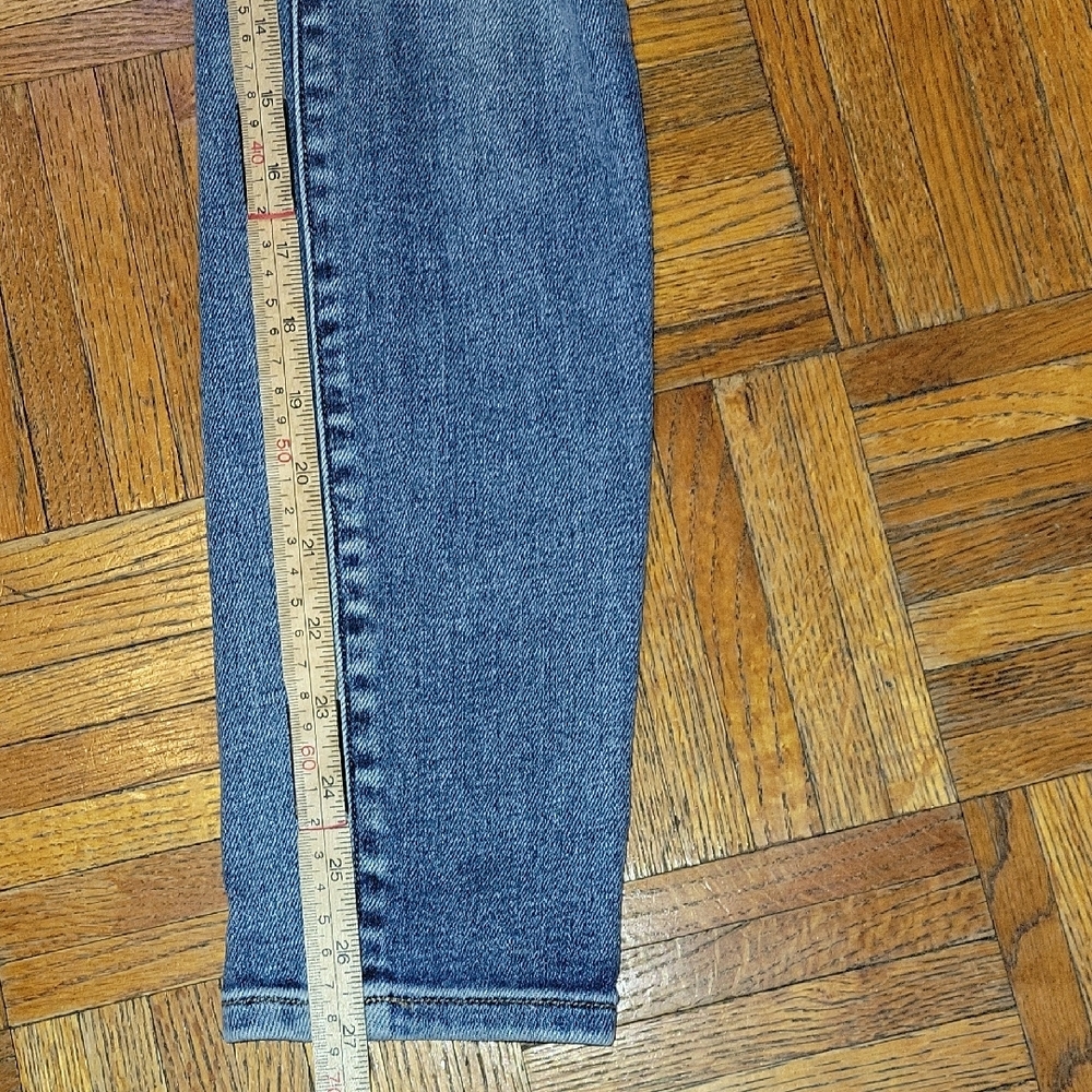 Vervet Women's High Rise Distressed Skinny Denim Jeans Size 26 - Picture 6 of 9